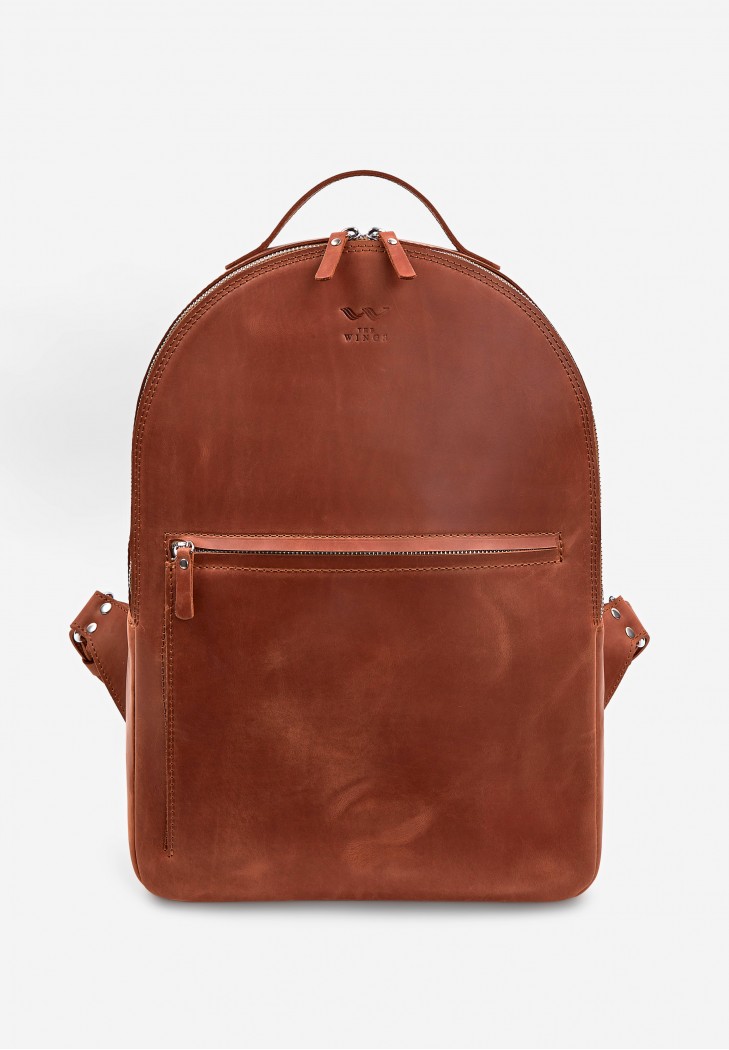 Шкіряний рюкзак Groove L світло-коричневий вінтажний