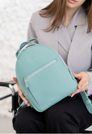 Шкіряний рюкзак Groove S тіффані