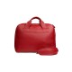 Шкіряна ділова сумка Attache Briefcase червоний зернистий