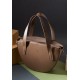 Жіноча шкіряна сумка Bella темно-бежева