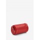 Шкіряна сумка поясна-кроссбоді Cylinder червона флотар