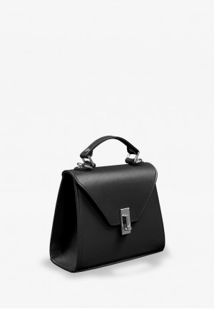 Жіноча шкіряна сумка Futsy чорна