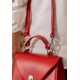 Жіноча шкіряна сумка Futsy червона