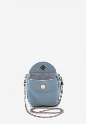 Міні-сумка Kroha блакитний флотар