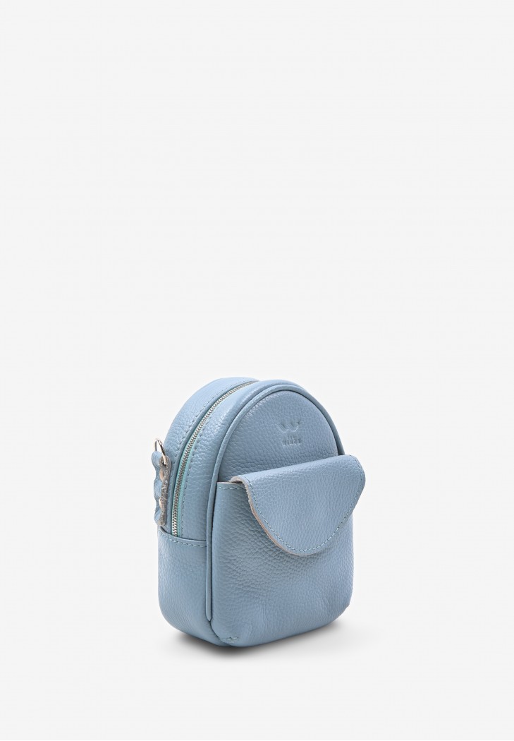Міні-сумка Kroha блакитний флотар