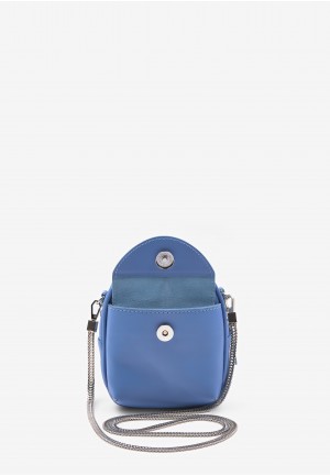 Міні-сумка Kroha блакитний краст