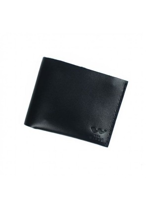 Шкіряний гаманець Mini чорний