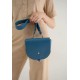 Жіноча шкіряна сумка Ruby S яскраво-синя