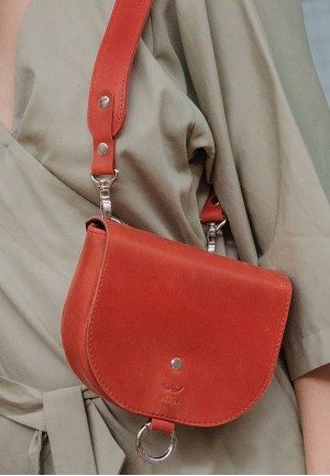 Жіноча шкіряна сумка Ruby S червона вінтажна