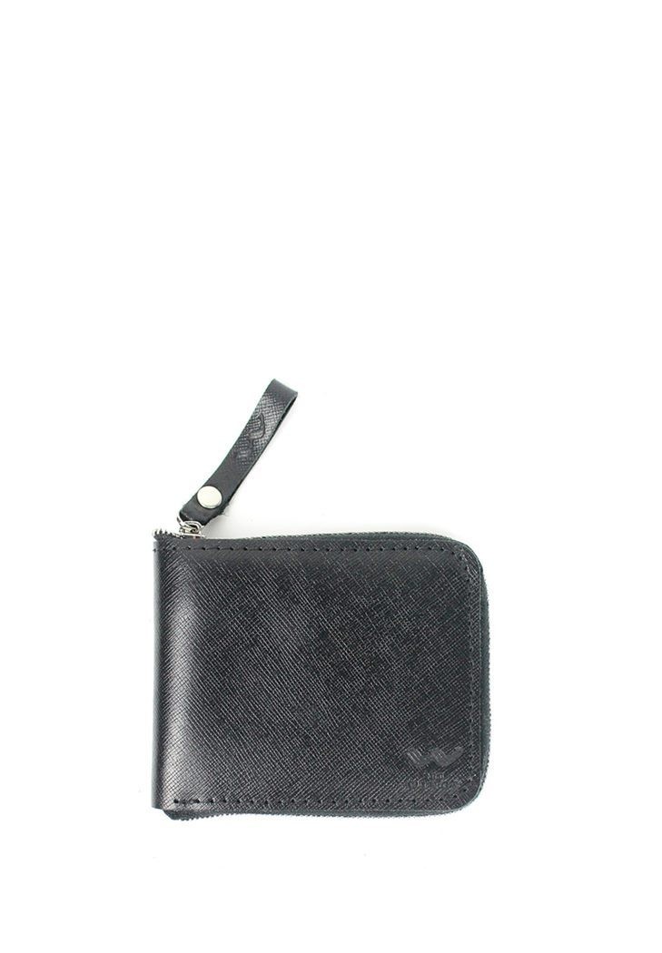 Шкіряне портмоне Keeper mini чорний