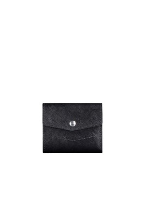 Шкіряний гаманець 2.1 Чорний Saffiano