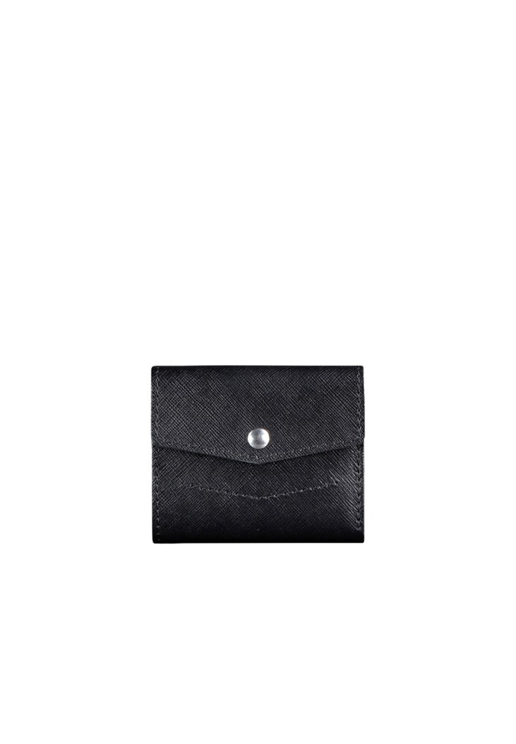 Шкіряний гаманець 2.1 Чорний Saffiano