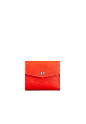 Жіночий шкіряний гаманець 2.1 червоний