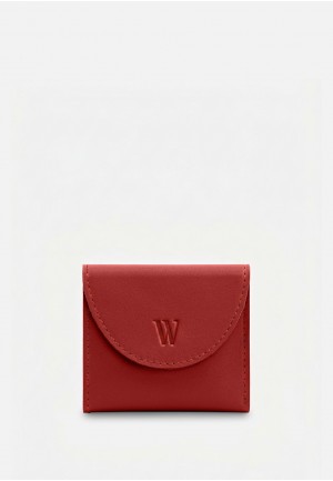 Шкіряний гаманець 2.2 червоний