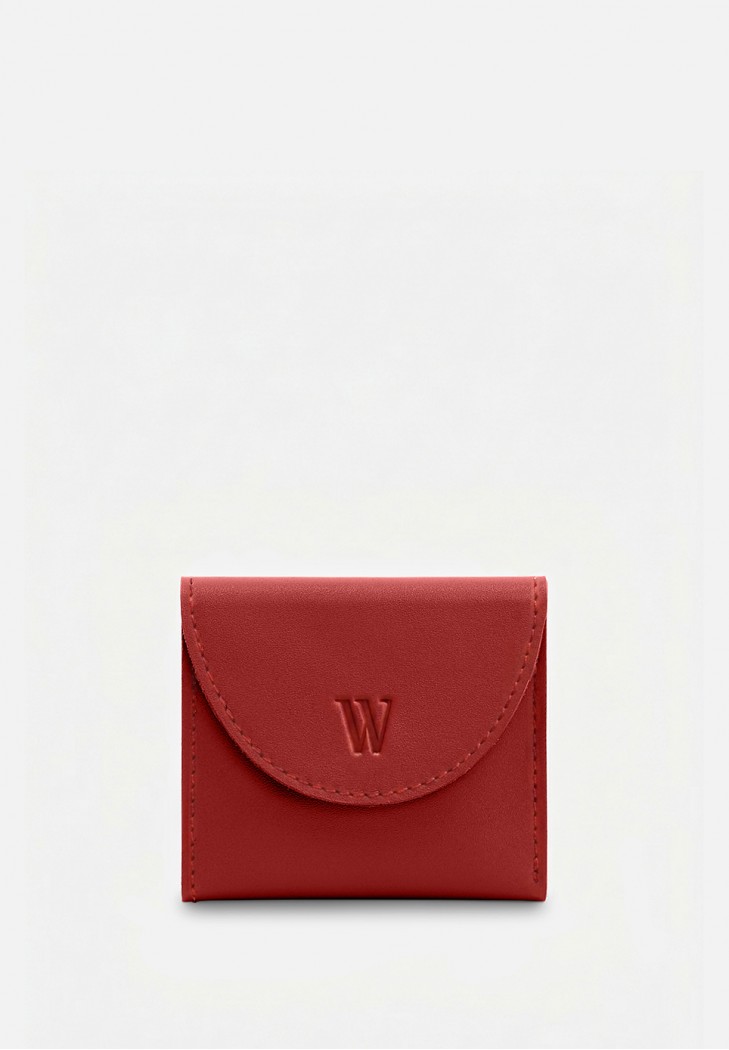Шкіряний гаманець 2.2 червоний